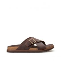 Sandalias de piel Amalfi Vibes Hombre Talla 44. Color Marron