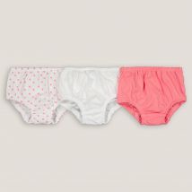 Lot de 3 culottes, volants au dos