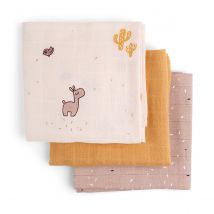 Set van 3 Lalee luiers van 70 x 70 cm