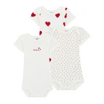 Lot de 3 bodies manches courtes