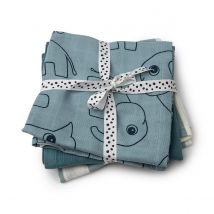 Set van 3 luiers Deer friends