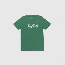 Teddy Smith T-shirt Maniche Corte Verde Bambino Taglie 14 anni - 162 cm