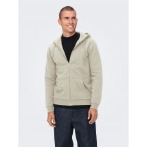 Sweat zippé à capuche
