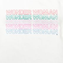 Wonder Woman T-shirt Corta, Cotone Biologico A Maniche Corte, 10-18 Anni Bianco Bambina Taglie 16 anni - 162 cm