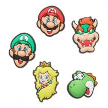 Lote de 5 Jibbitz Super Mario