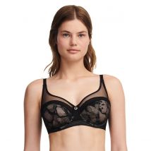 Sujetador envolvente True Lace Mujer Talla 95B. Color Negro