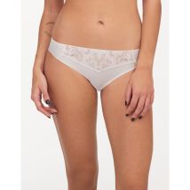 Slip bordado Bold Curve Mujer Talla 38. Color Blanco