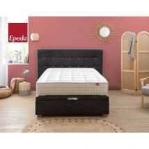 Epeda Somier cama con canapé Hercule. Talla 90 x 200 cm. Color Gris