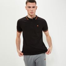 Polo de manga corta Rooks Hombre Talla XS. Color Negro