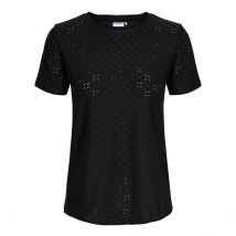 T-shirt en broderie anglaise