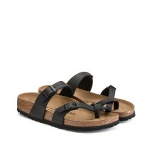 Mules de dedo Mayari Mujer Talla 38. Color Negro