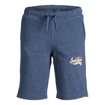 Jack & Jones Junior Shorts In Felpa Blu Bambino Taglie 16 anni - 174 cm