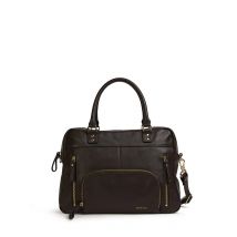 Sac à main zippé multipoche en cuir MACY