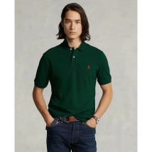 Polo slim maille piquée logo brodé