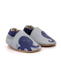 Chaussons en cuir Weird Octopus