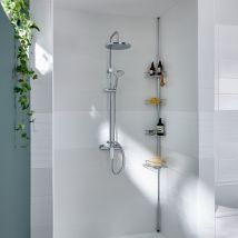 Uitschuifbaar douche opbergrek, Persi