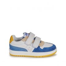 Gbb Sneakers Pelle Lover, Made In Europe Bianco Bambino Taglie 30