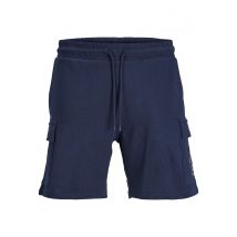 Jack & Jones Shorts In Felpa Cargo Blu Uomo Taglie XXL