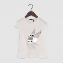Ikks Junior T-shirt A Maniche Corte Bianco Bambina Taglie 8 anni - 126 cm