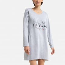 Friends T-shirt A Maniche Lunghe In Cotone Friends Grigio Donna Taglie M