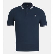 Polo de punto piqué Rayoc Hombre Talla S. Color Azul