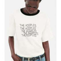 T-shirt met korte mouwen en ronde hals