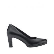 Leren pumps