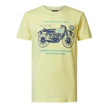 Petrol Industries T-shirt Maniche Corte 8 - 16 Anni Giallo Taglie 12 anni - 150 cm