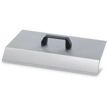 Krampouz – Cappa in acciaio inox per barbecue MYTHIC Simple – 66 x 45 x 9 cm – 1,5 kg