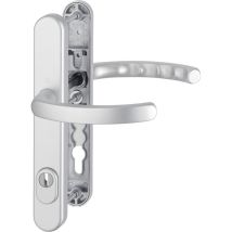Hoppe Schutz-drückergarnitur Mit Schmalschild Luxembourg 1500/3359za/3357n, Aluminium, 2202271