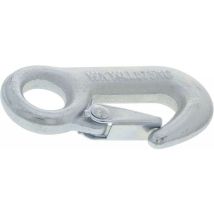 Moschettone Schutrutschen – 4031549109912 – Accessorio impermeabilizzazione per scivoli detritici – 20kN, Acciaio, 10cm – MÜBA