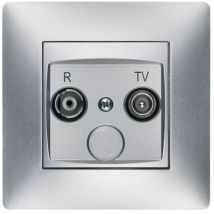 Support TV – Aluminium encastré 9,5 mm – Type de support TV, Diagonale de écran, Charge maximale