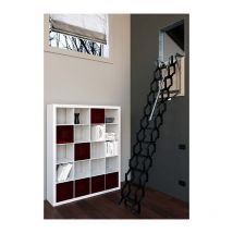 Echelle Direct - Escalier escamotable mural: dimensions de tremie de 70x110cm - ADJM/70/110