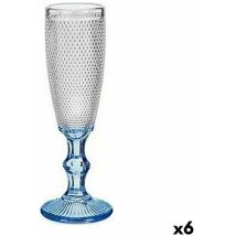 Flûte Da Champagne - Vivalto - Blu Cobalto - 180 Ml - Vetro - Originale