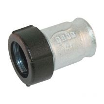 Agaflex - 1 1/2' bsp Female Thread x 50mm Pipe Compression Joint Fittings Connector Union