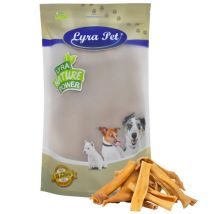 Lyra Pet - 1 kg de cuir chevelu de bœuf brun clair, clair