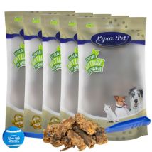 5 kg de Lyra Pet Dents de bœuf sections 4 - 12 cm + lance-balle