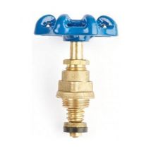 Invena - 1/2inch Brass Wheel Gate Valve Head Replacement For Water And Heating