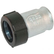 Reparaturschelle 1/2"x20 mm GW – Temperguss – Kohlenstoffstahl – NBR-Gummi – Max. Druck 16 bar – Max. Temperatur 90 °C