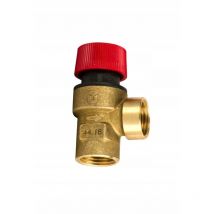 Unival - 1/2' Femelle Pression Soulagement Sécurité Vanne 2.5 Bar