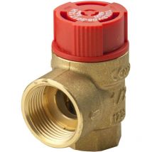 Ottone - 1/2' x 3/4' Safety Pressure Release Relief Reducing Valve FxF Female 8 Bar