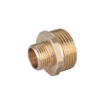 1/2 x 3/8in bsp Male Thread Pipe Reducer Nipple Brass Fittings Couplings