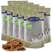 10 kg Lyra Pet Dörrfleisch Chips 4 - 10 cm
