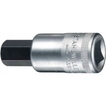 Stahlwille Steckschlüsseleinsatz 54 1/2′′ Innen-6-kant Schlüsselweite 8 mm - 3050008