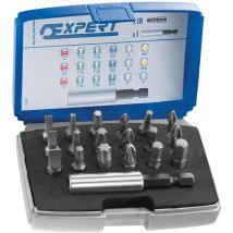 1/4 in Drive Bit Set 19 Piece + Bit Holder