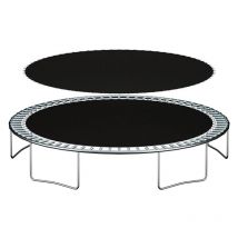 Aiperq - 1 almohadilla protectora de resorte para trampolín, cubierta protectora de 10 pulgadas resistente a los rayos uv y al desgarro, cubierta de