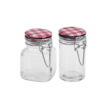 1 barattolo/contenitore in vetro 90ML 4X8CM assortito