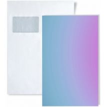 Wallface - 1 échantillon S-21272 Hollywood Blue deco Collection échantillon Panneau mural au format A5