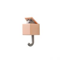 1 crochet créatif pour chat, mignon, sans couture, pour porte de dortoir, crochet pour clé, parapluie, serviette, chapeau, vêtements, décoration