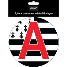 1 Disque a Adhesif Jeune Conducteur Bretagne